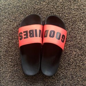 PINK “Good Vibes” Sandles